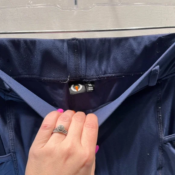 Navy Blue Kerrets Riding Tights/leggings - Picture 6 of 6